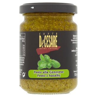 Conte DeCesare Pesto z bazalky 135g