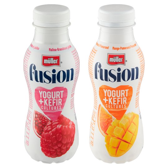 Müller Fusion Fermented Semi-Skimmed Milk 312ml