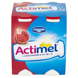 Danone Actimel Yogurt with Pomegranate 4 x 100g - Tesco Groceries