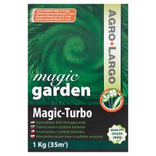 Agro-Largo Magic Garden Magic-Turbo Grass Mixture with Rapid Germination 1kg