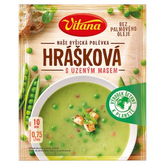 Vitana Hrášková s uzeným masem 64g