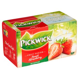 Pickwick Flavoured Fruit Infusion Sweet Strawberry 20 x 2g