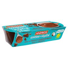 Andros Čokoládový pěnový dezert na kokosovém základě 2 x 55g (110g)