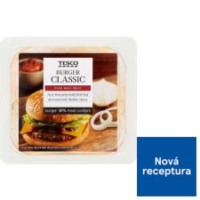 Tesco Burger classic 127g