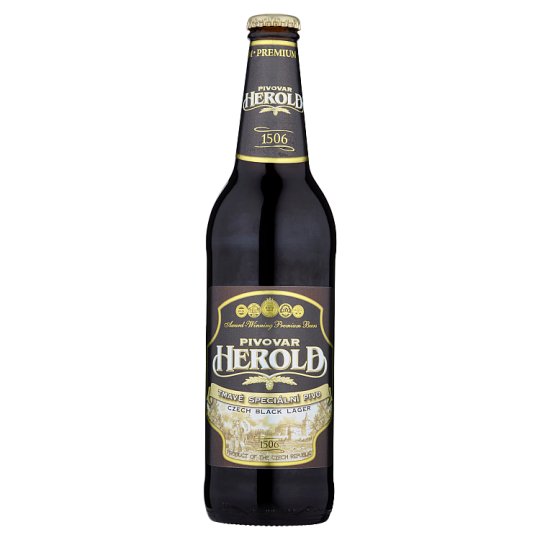Pivovar Herold Czech Black Lager 0.5L