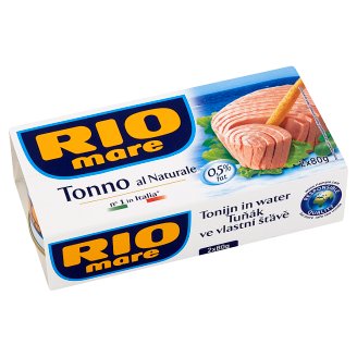 Rio Mare Tuňák ve vlastní šťávě 2 x 80g