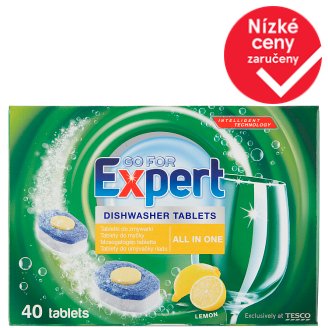 Go for Expert Lemon tablety do myčky 40 x 18g