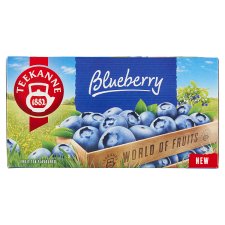 TEEKANNE Blueberry, World of Fruits, 20 sáčků, 45g