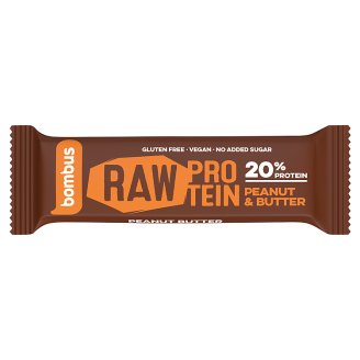 Bombus Raw Protein Peanut butter 50g