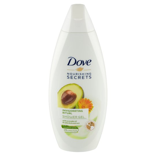 Dove Avokádový olej a extrakt z měsíčku lékařského Sprchový gel 250ml