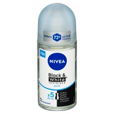 Nivea Black & White Invisible Pure Antiperspirant Roll-On 50ml