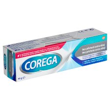 Corega Fixační krém pro zubní náhrady bez příchuti extra silný 40g