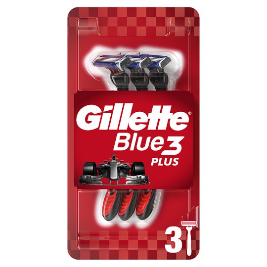 Gillette Blue3 Pánský Jednorázový Holicí Strojek – 3 ks