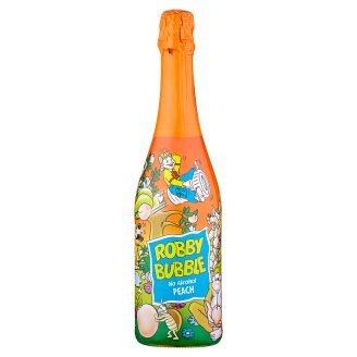 Robby Bubble Peach nealkoholický nápoj ochucený 0,75l
