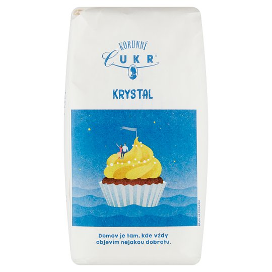 Korunní Cukr Krystal 1kg