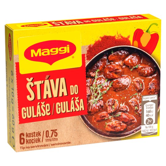 MAGGI Šťáva do guláše v kostce 0,75l