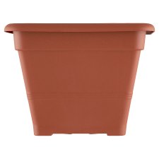 Flair Plastic Sydney Rectangular Flower Pot 20 x 20 cm