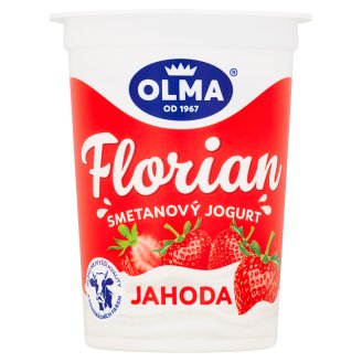 Olma Florian Smetanové pokušení jogurt jahoda 150g