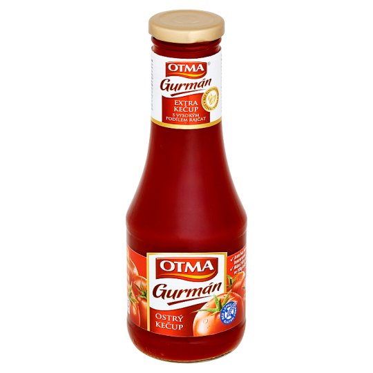 Otma Gurmán Hot Extra Ketchup 530g