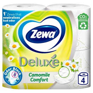 Zewa Deluxe Camomile Comfort toaletní papír 4 role