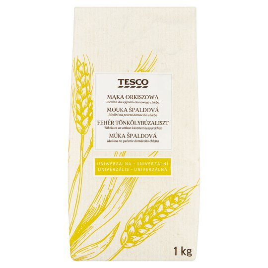 Tesco Mouka špaldová 1kg