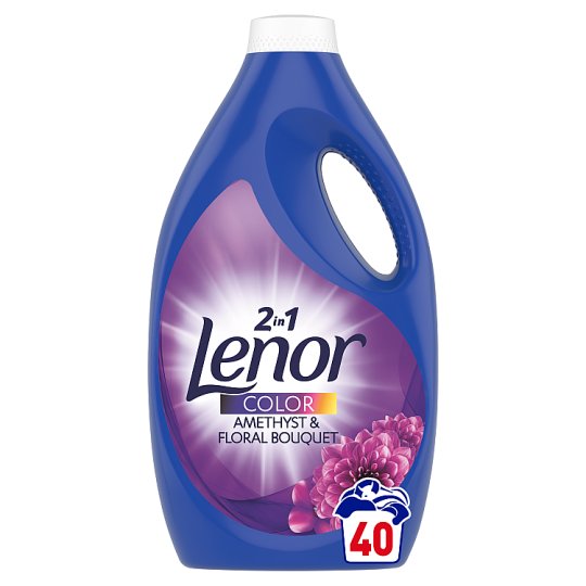 Lenor Amethyst & Floral Bouquet Tekutý Prací Prostředek 40 Praní