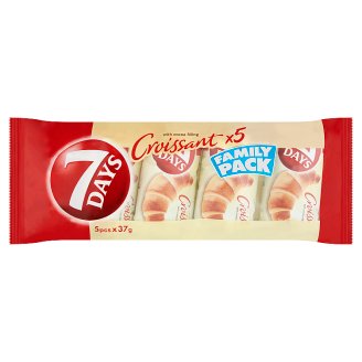 7 Days Croissant s kakaovou náplní 5 x 37g