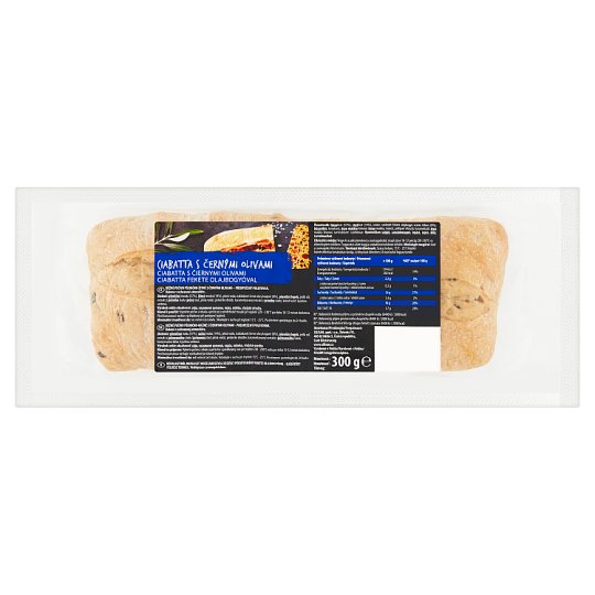 Ciabatta s černými olivami 300g