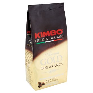 Kimbo Aroma Gold pražená zrnková káva 250g