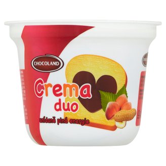 Chocoland Crema Duo Lískooříšková - arašídová pomazánka 250g