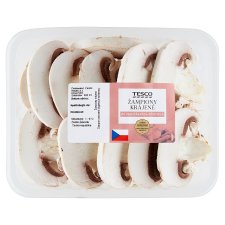 Tesco Žampiony krájené 200g