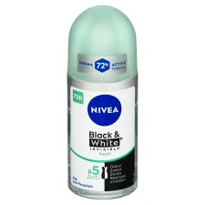 Nivea Black & White Invisible Fresh Antiperspirant Roll-On 50ml