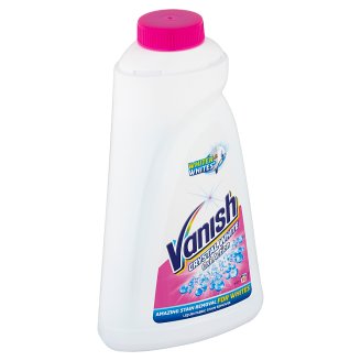 Vanish Oxi Action Crystal White tekutý odstraňovač skvrn na bílé prádlo 10 praní 1l