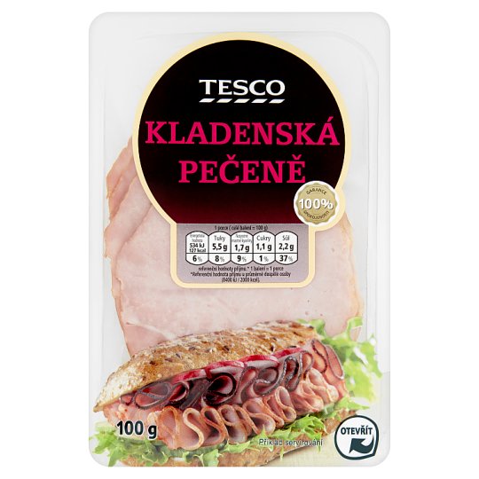 Tesco Kladenská pečeně 100g