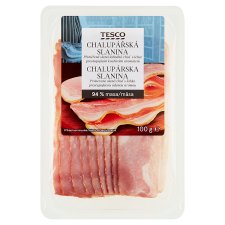Tesco Chalupářská slanina 100g