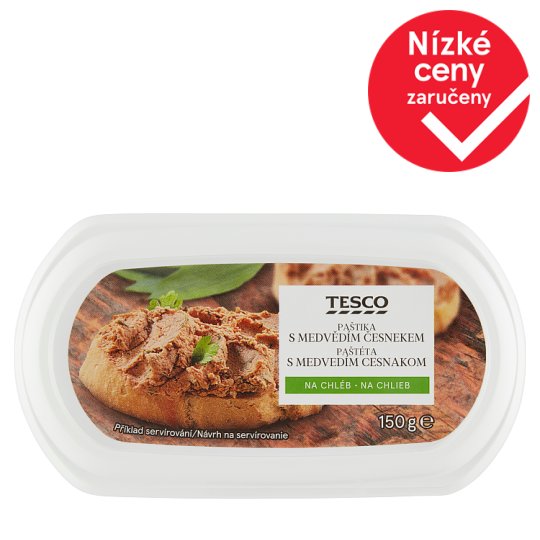 Tesco Paštika s medvědím česnekem 150g