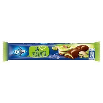 ORION mléčná čokoláda s pistáciovou náplní 44g