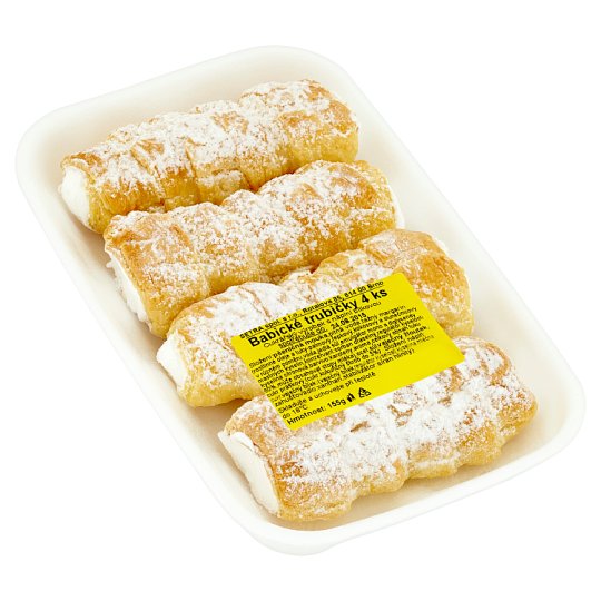 Šetra Babické trubičky s bílkovou náplní 4 ks 155g