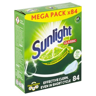Sunlight Classic Tablety do myčky na nádobí 84 ks 798g
