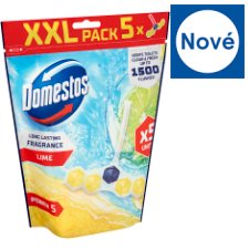 Domestos Power 5 Lime Solid Toilet Block 5 x 50g