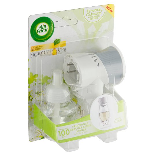 Air Wick Elektrický osvěžovač vzduchu strojek a náplň bílé květy frézie 19ml