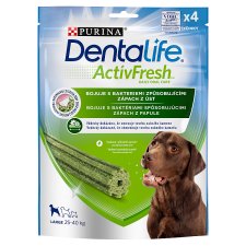 Purina Dentalife ActivFresh DAILY ORAL CARE for Dogs of Large Breeds 142g