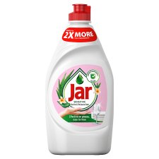 Jar Sensitive Washing Up Liquid Aloe Vera & Pink Jasmine Mild on Hands 450 ML