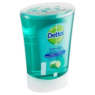 Dettol Soft on Skin Tekuté mýdlo náplň do bezdotykového dávkovače okurka 250ml