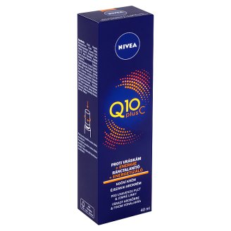 Nivea Q10 Plus C Energizující noční krém proti vráskám 40ml
