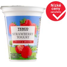 Tesco Jogurt jahodový 150g