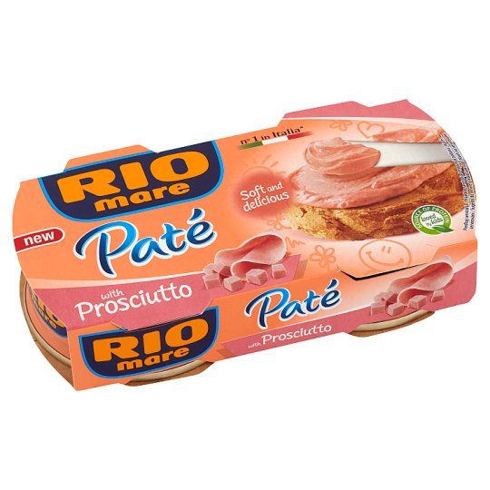 Rio Mare Paté Šunkový krém s uzenou příchutí 2 x 84g