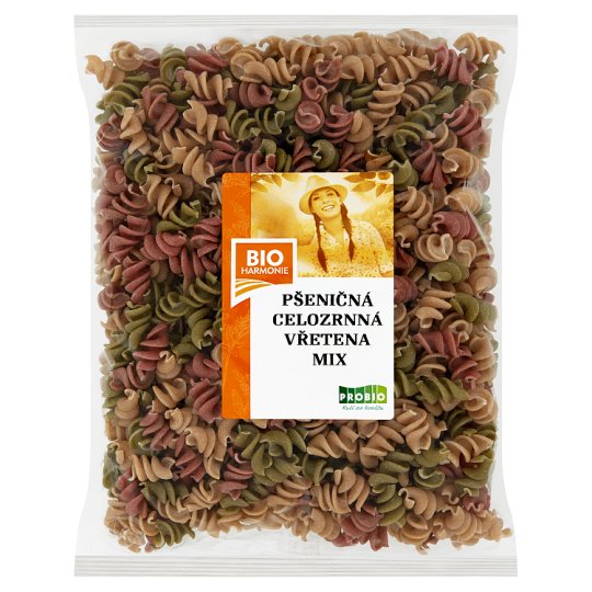 Bio Harmonie Pšeničná celozrnná vřetena mix 400g