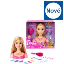 Barbie Blond hlava na česání