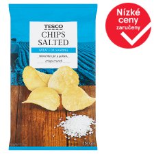 Tesco Chips Salted 150g